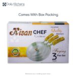 Chef Cookware Frying Pan Set 3pcs (Kisan) - Image 6
