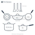 Seiko Gold Cookware Gift Set 15 pcs - Image 8