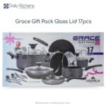 Grace Gift Pack Glass Lid 17pcs (Sonex)