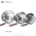 Sauce Pan Standard 3Pcs