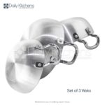 Chef Cookware Wok Set 3Pcs (Kisan) - Image 2