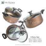 Sonex Prada Glass Lid 17pcs Nonstick Gift Pack. - Image 2